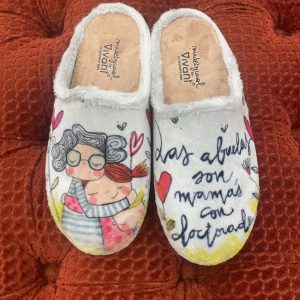 V-IL-C222325FIGR ZAPA ABUELA FIELTRO GRIS