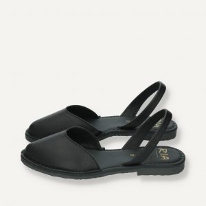 RIA 62010-N VELVET NEGRO PATIN CREPELINA CORAZONES NEGRO