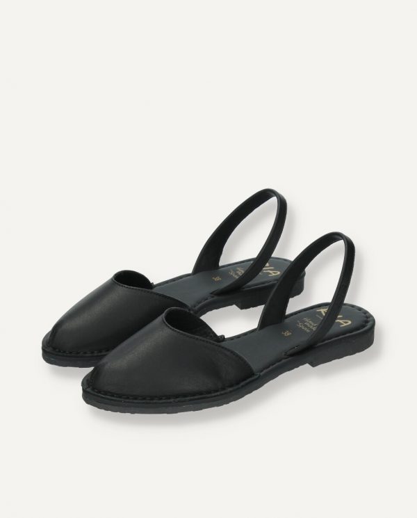 RIA 62010-N VELVET NEGRO PATIN CREPELINA CORAZONES NEGRO - Imagen 3
