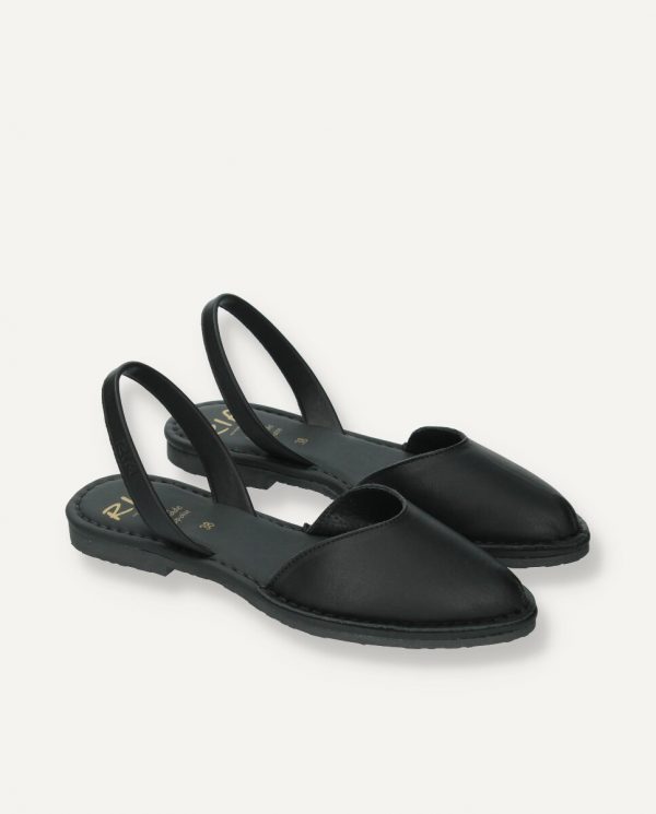 RIA 62010-N VELVET NEGRO PATIN CREPELINA CORAZONES NEGRO - Imagen 5