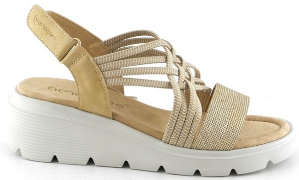 AMARPIES ABZ28603 SANDALIA CONFORT TIRAS CRUZADAS VELCRO CAMEL
