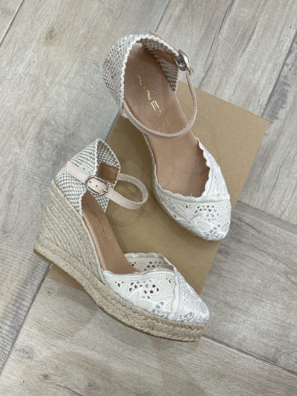 NINETTE GRECIA 7/C ENCAJE CRUDO