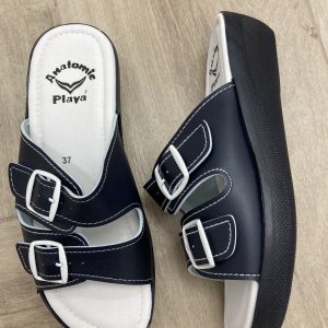 126 CHANCLAS DE PLAYA SINTETICO AZUL TALLA UNICA