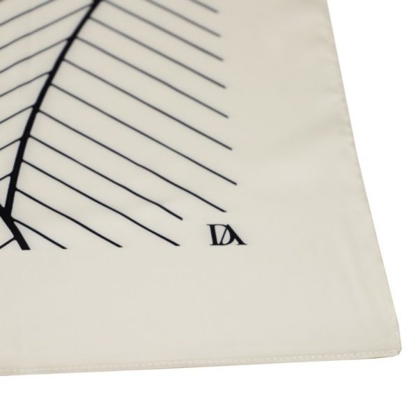 DON ALGODON 0RV9606000  PAÑUELO BEIGE-NEGRO - Imagen 4
