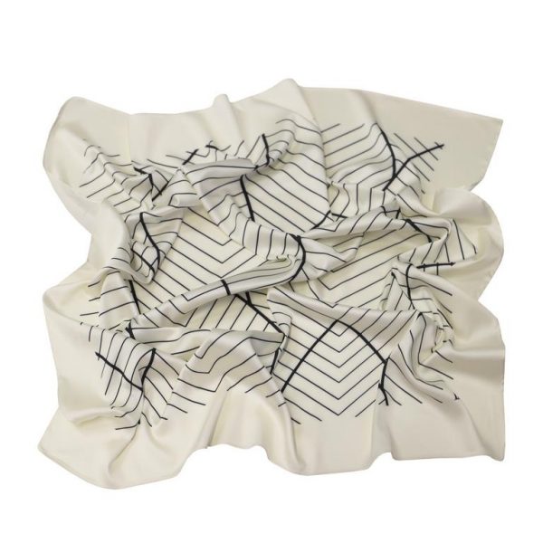 DON ALGODON 0RV9606000  PAÑUELO BEIGE-NEGRO - Imagen 3