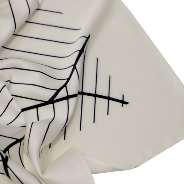 DON ALGODON 0RV9606000  PAÑUELO BEIGE-NEGRO - Imagen 2