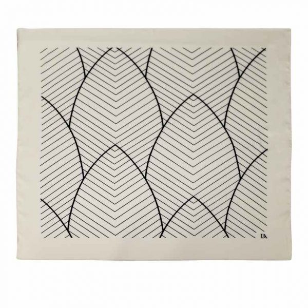 DON ALGODON 0RV9606000  PAÑUELO BEIGE-NEGRO - Imagen 5