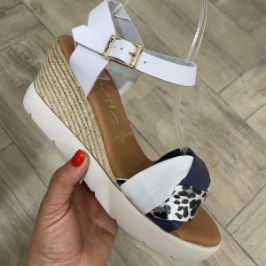 MARILA LUBO 1475 MULTI BLANCO/SAFARI/PLATA GRAIN BLANCO