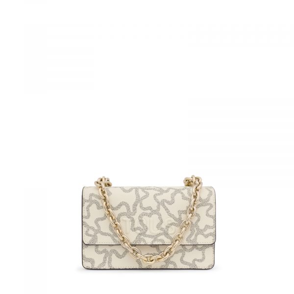 TOUS 2002128601 BANDOLERA S. SOLAPA KAOS ICON BEIGE-MULT