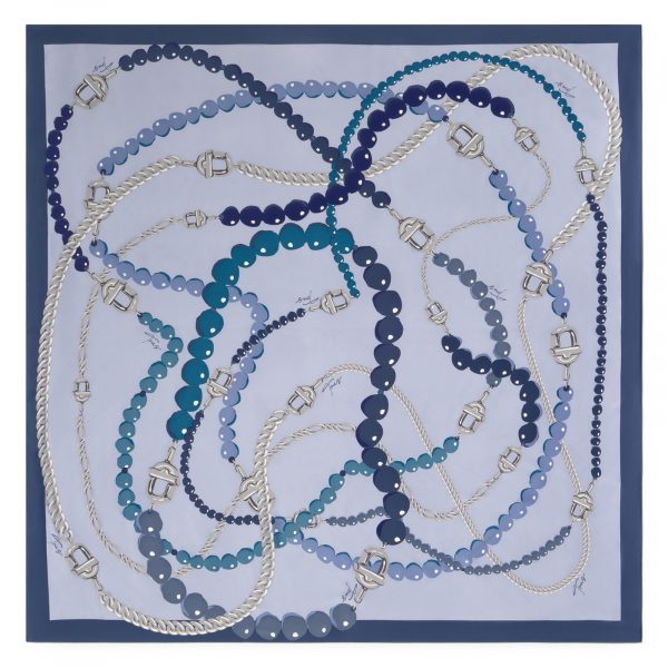 TOUS 2002303634	120X120 T MANIFESTO COLLARES AZUL PIEDRA