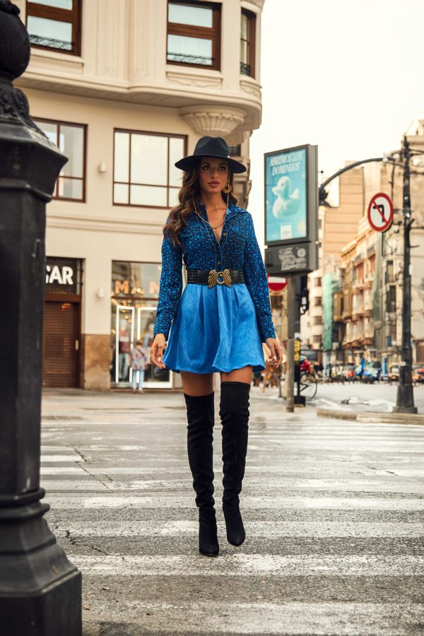 Camaleonica VESTIDO ARANDANO - Imagen 4