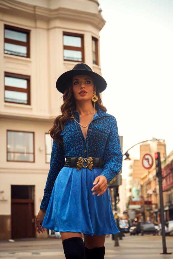 Camaleonica VESTIDO ARANDANO - Imagen 3