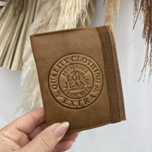 LOIS  208320 - CARTERA DE PIEL TAN
