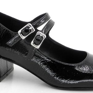 DANGELA DDN29007 ZAPATO SEÑORA DOBLE CORREA NEGRO