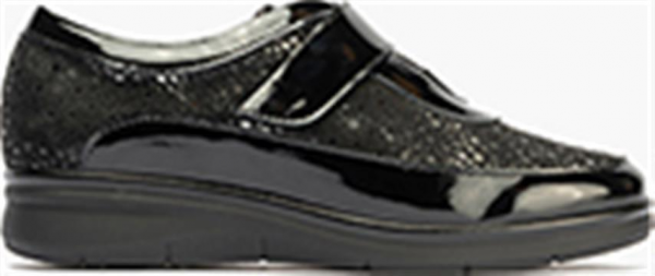 Pitillos 10703 Deportivo Velcro NEGRO