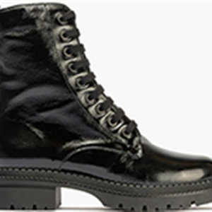 Pitillos 10794 Botin Militar en Charol NEGRO