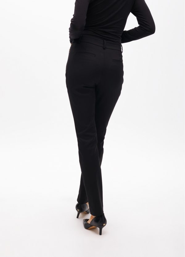 LOLA CASADEMUNT Pantalón bolsillo con cremallera NEGRO MF2514015 - Imagen 3