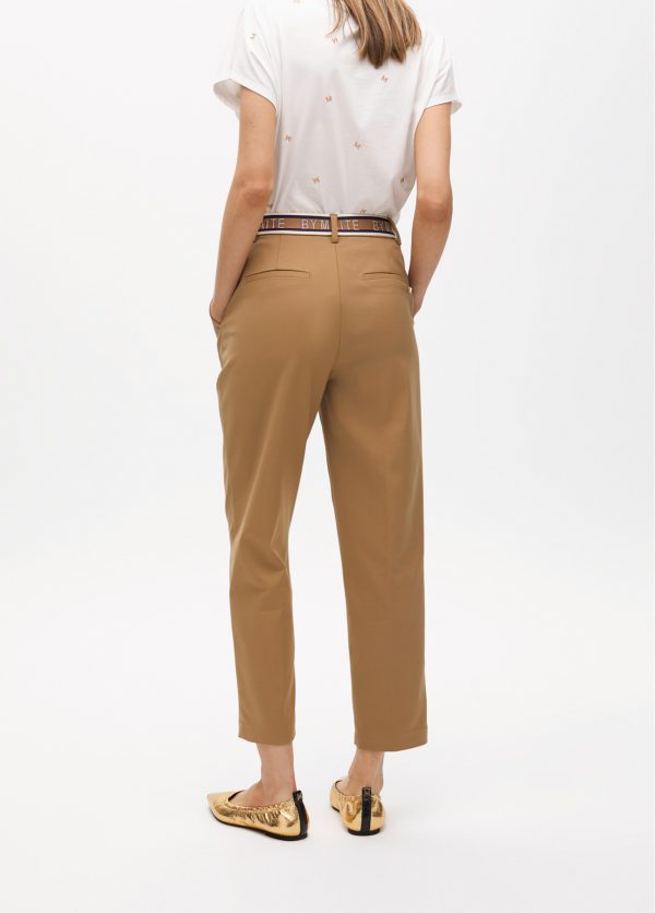 LOLA CASADEMUNT Pantalon con goma  logotipada TOFFEE MF2514010 - Imagen 3