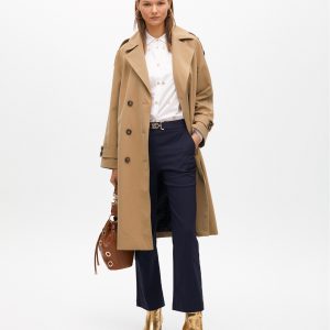 LOLA CASADEMUNT Parka larga CRUDO MF2501011