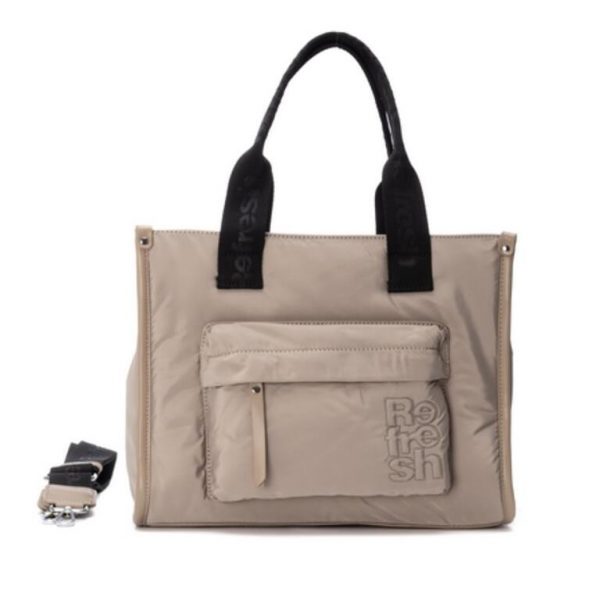 Refresh 18332502-NON BOLSO SRA - TEX. BEIGE