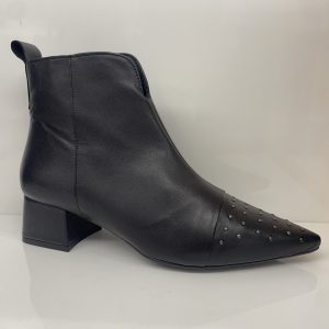 Desiree RABAT13 Botin microtachas y tacon forrado VERONA NEGRO