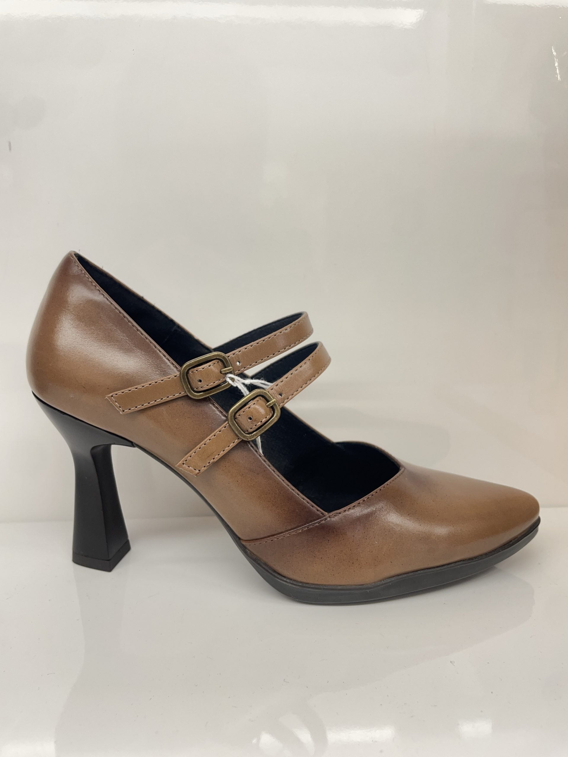 Desiree SAGA9 Salon vestir hueco en pico con doble correa NICK TAUPE