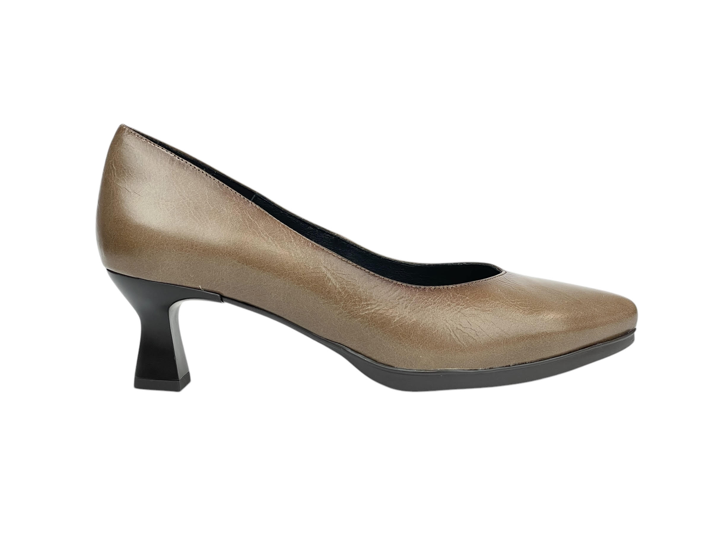 Desiree MACA1 Salon hueco pico tacon 4,5 cm Total Flex NICK TAUPE