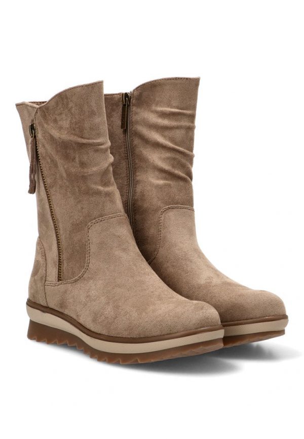 Etika 11115 BOTINES MUJER ETIKA CAMELIA TAUPE - Imagen 3