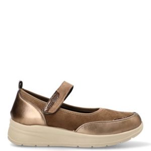 AMARPIES ATL29350 MERDECITAS VELCRO Taupe