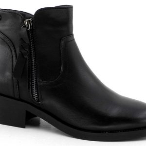 AMARPIES ARB29471 BOTIN TACON BAJO CRELLAMERA LATERAL Negro