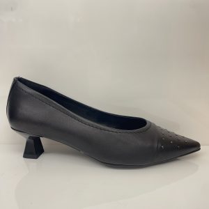 Desiree GARONS4 Salon con microtachas punta fina tacon 4,5VERONA NEGRO