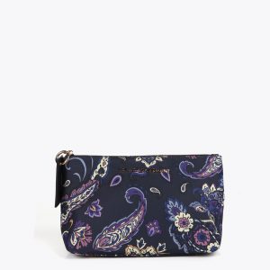 LOLA CASADEMUNT LF2512006 Neceser estampado flores AZUL-GRIS