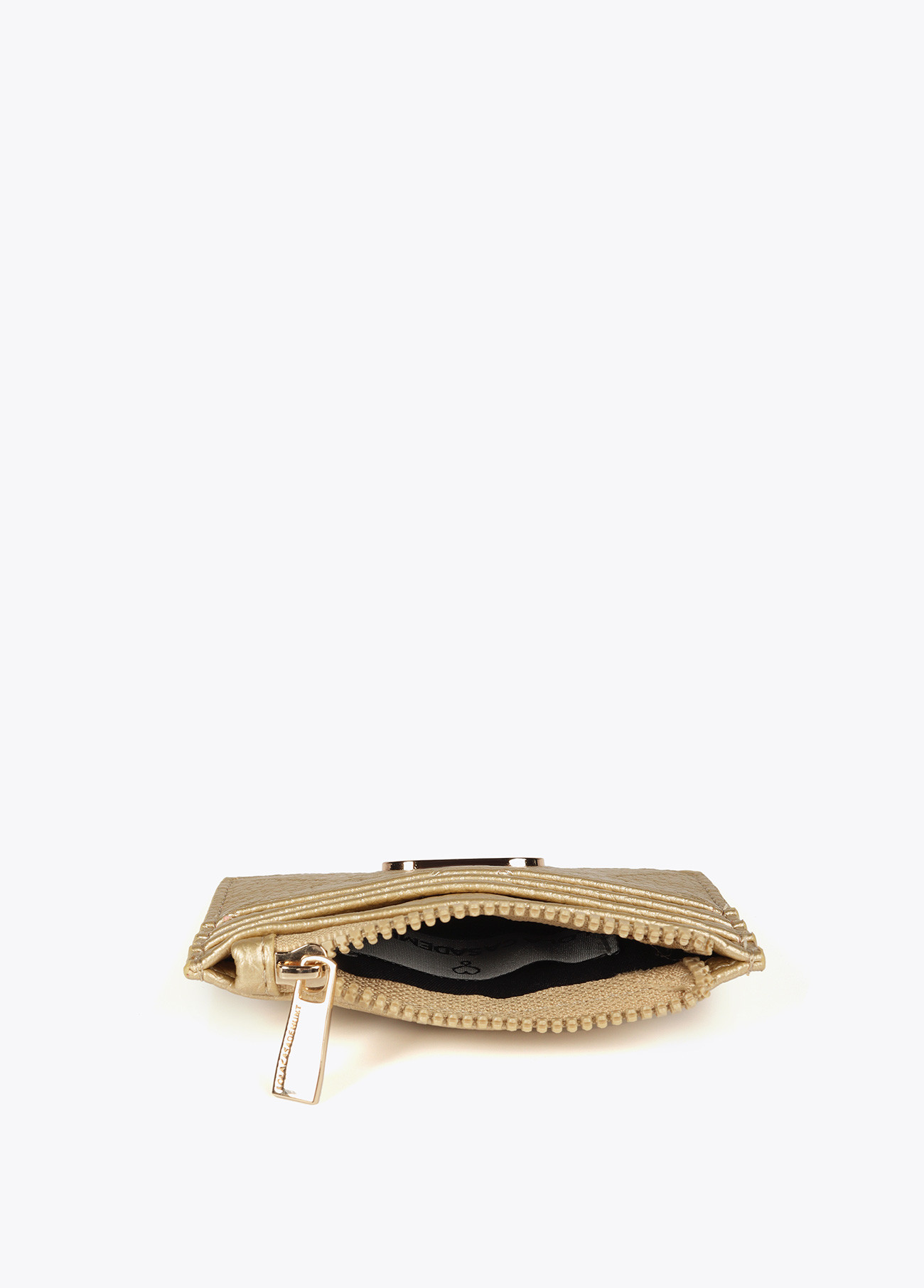 LOLA CASADEMUNT LF2512002 Tarjetero monograma rombos DORADO - Imagen 4