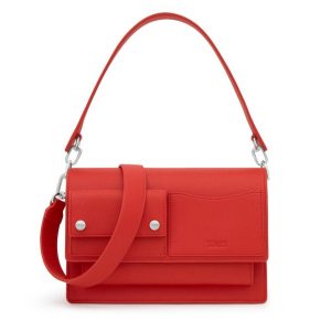 TOUS 2002358117 BANDOLERA M. AUDREE POCKETS ROJO