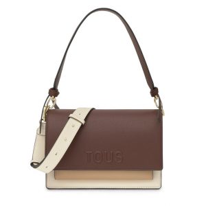 TOUS 2002358201 BANDOLERA M. AUDREE SAFF BEIGE-MARRÓN