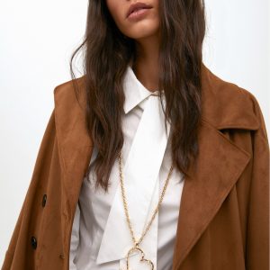 LOLA CASADEMUNT LF2503070 Collar cadena fina con corazon infinito DORADO