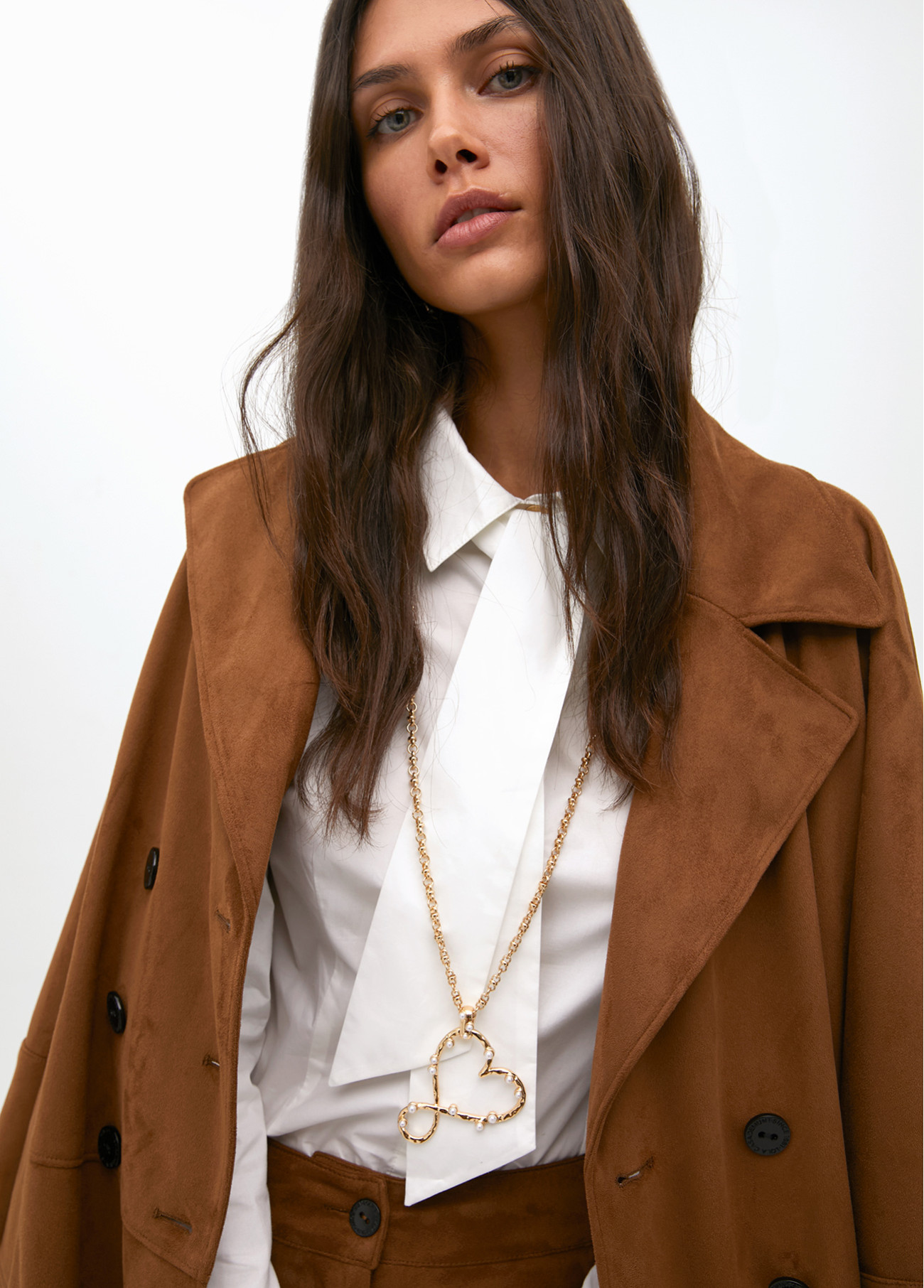 LOLA CASADEMUNT LF2503070 Collar cadena fina con corazon infinito DORADO