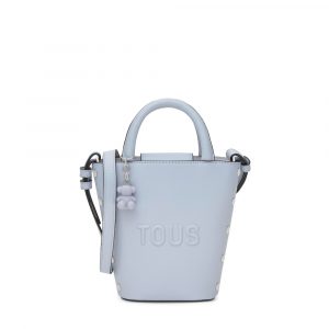 TOUS 2002358933 MINI CESTA T BACK TO BASICS AZUL GRISACEO