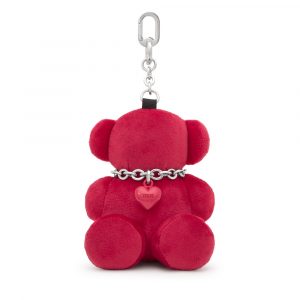 TOUS 2002361221 LLAVERO BOLD BEAR VELVET GRANATE