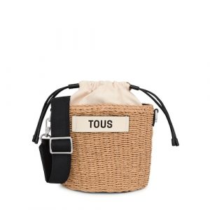 TOUS 2001854651 Saca T Scoubidou Natural-Negro