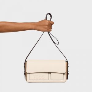 TOUS 2002381502 BANDOLERA M. T BACK TO BASICS BEIGE-MARRÓN