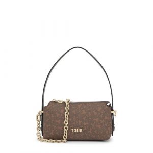 TOUS 2002380443 MINI BOLSO KAOS MINI LINES MARRÓN