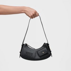 TOUS 2002373251 BOLSO DE HOMBRO T BACK TO BASICS NEGRO