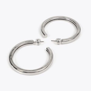 LOLA CASADEMUNT LF2503017 Pendientes Aro pequeño PLATEADO