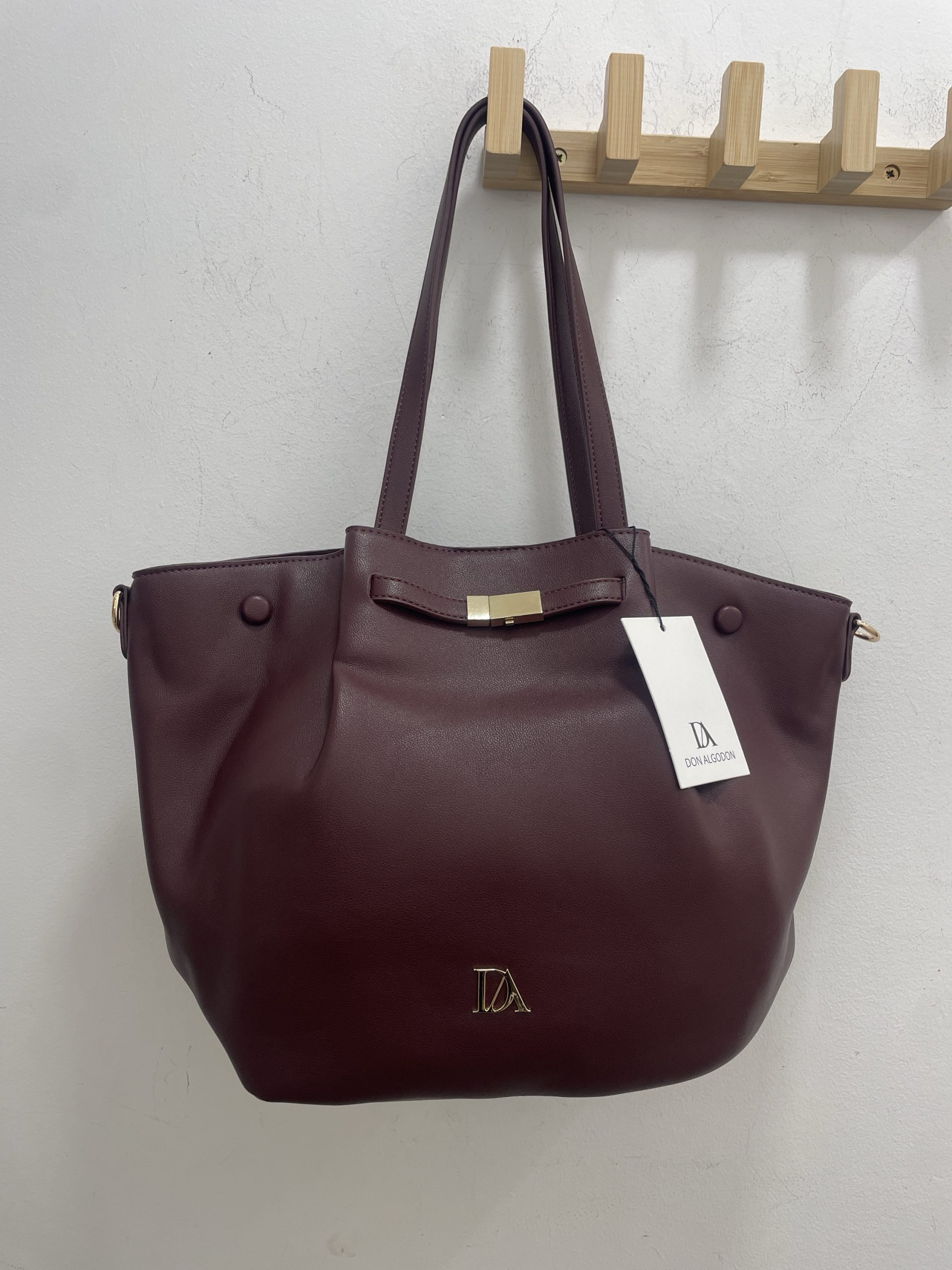 DON ALGODON 0RI7828055 Bolso de mano de mujer Valira Burdeos