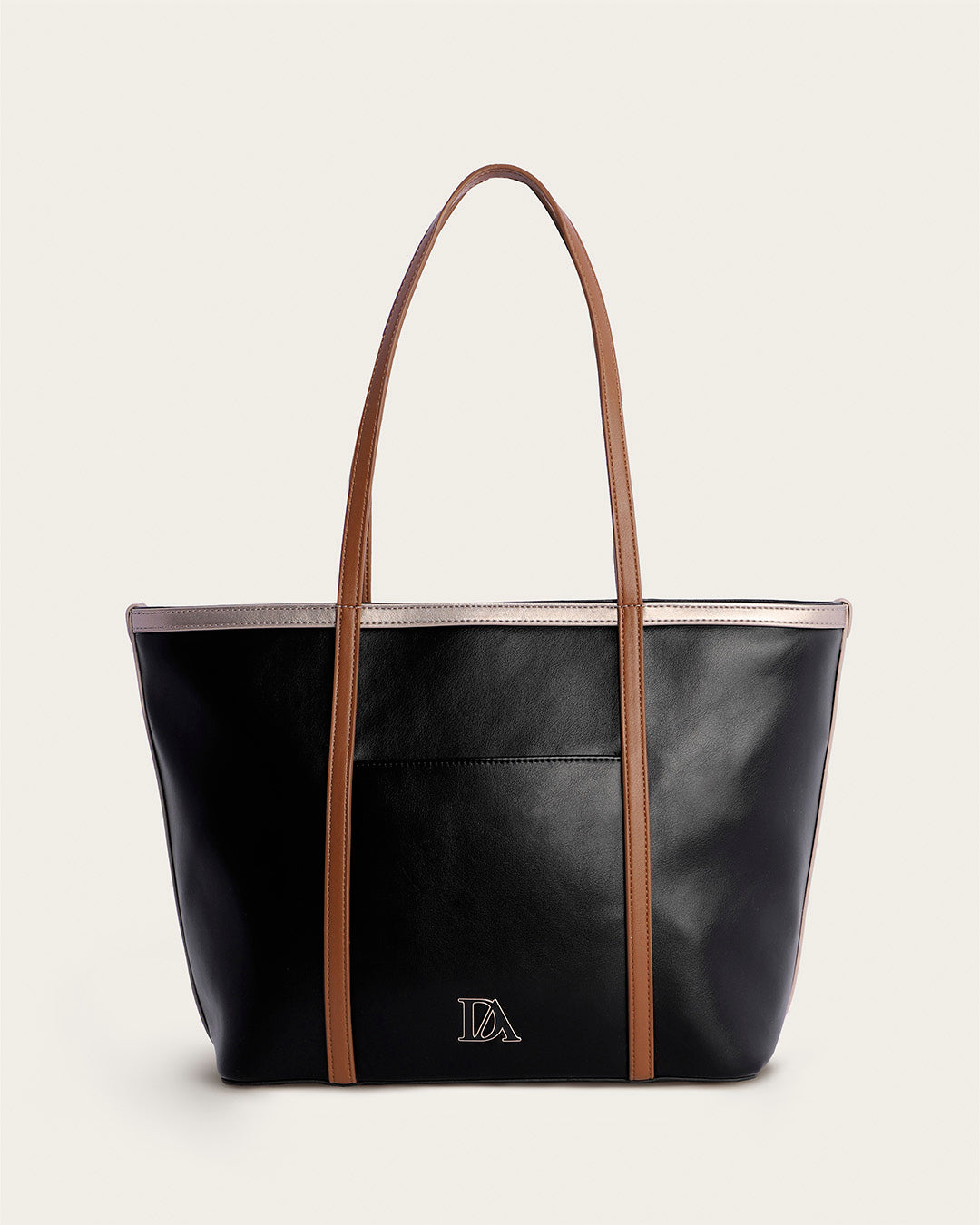 DON ALGODON 0RI7824001 Bolso Shopper Luneta - Piel Sintética Negro