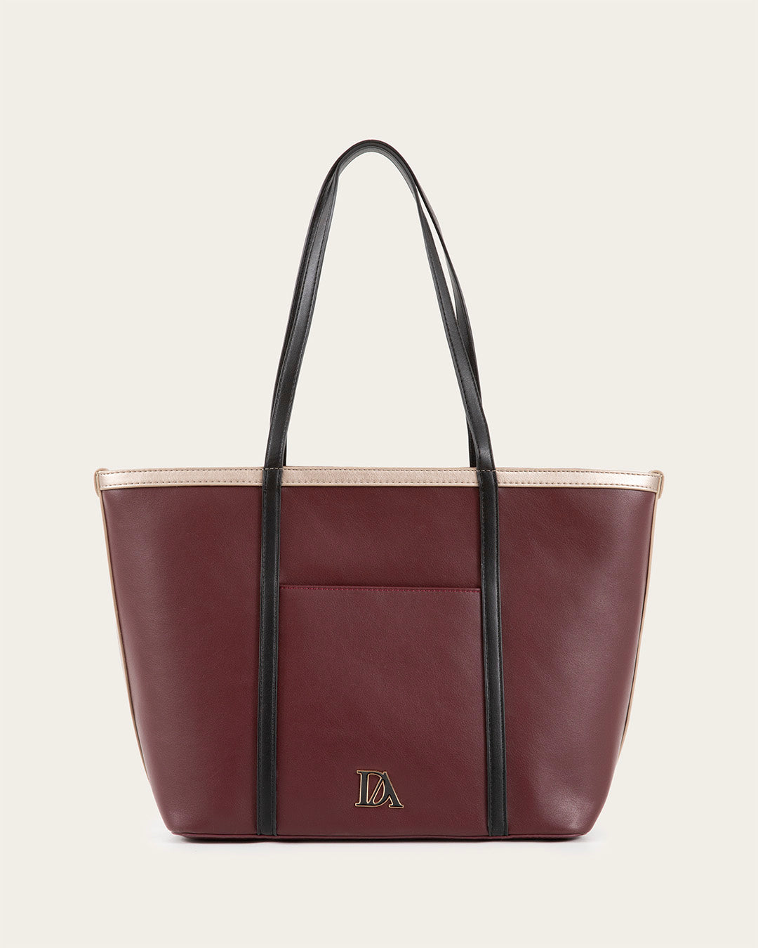 DON ALGODON 0RI7824055 Bolso Shopper Luneta - Piel Sintética Burdeos