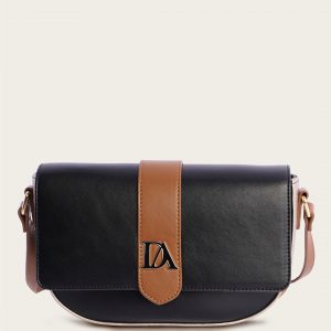 DON ALGODON 0RI7825001 Bolso Bandolera Briska - Piel Sintética Negro