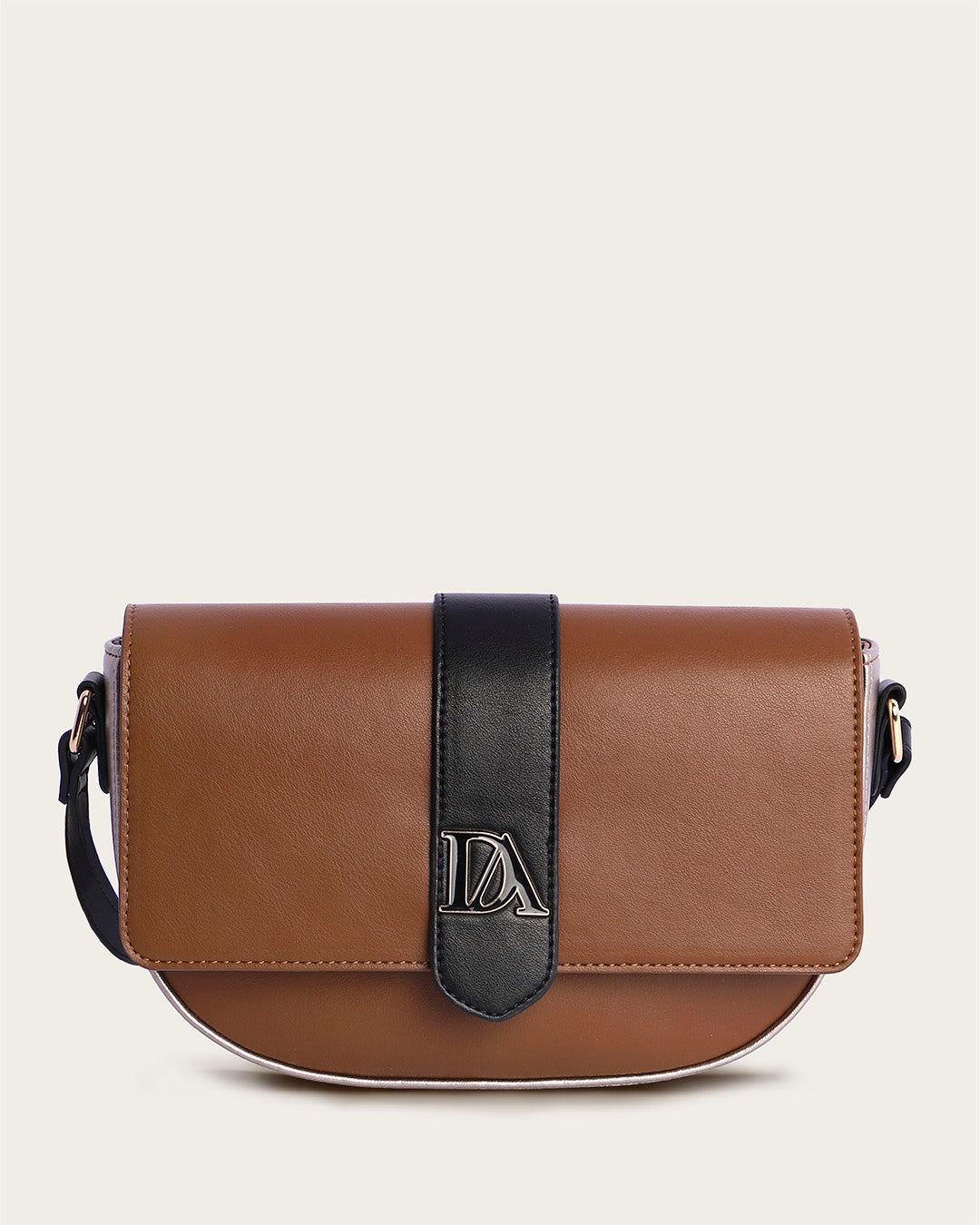 DON ALGODON 0RI7825051 Bolso Bandolera Briska - Piel Sintética Marrón