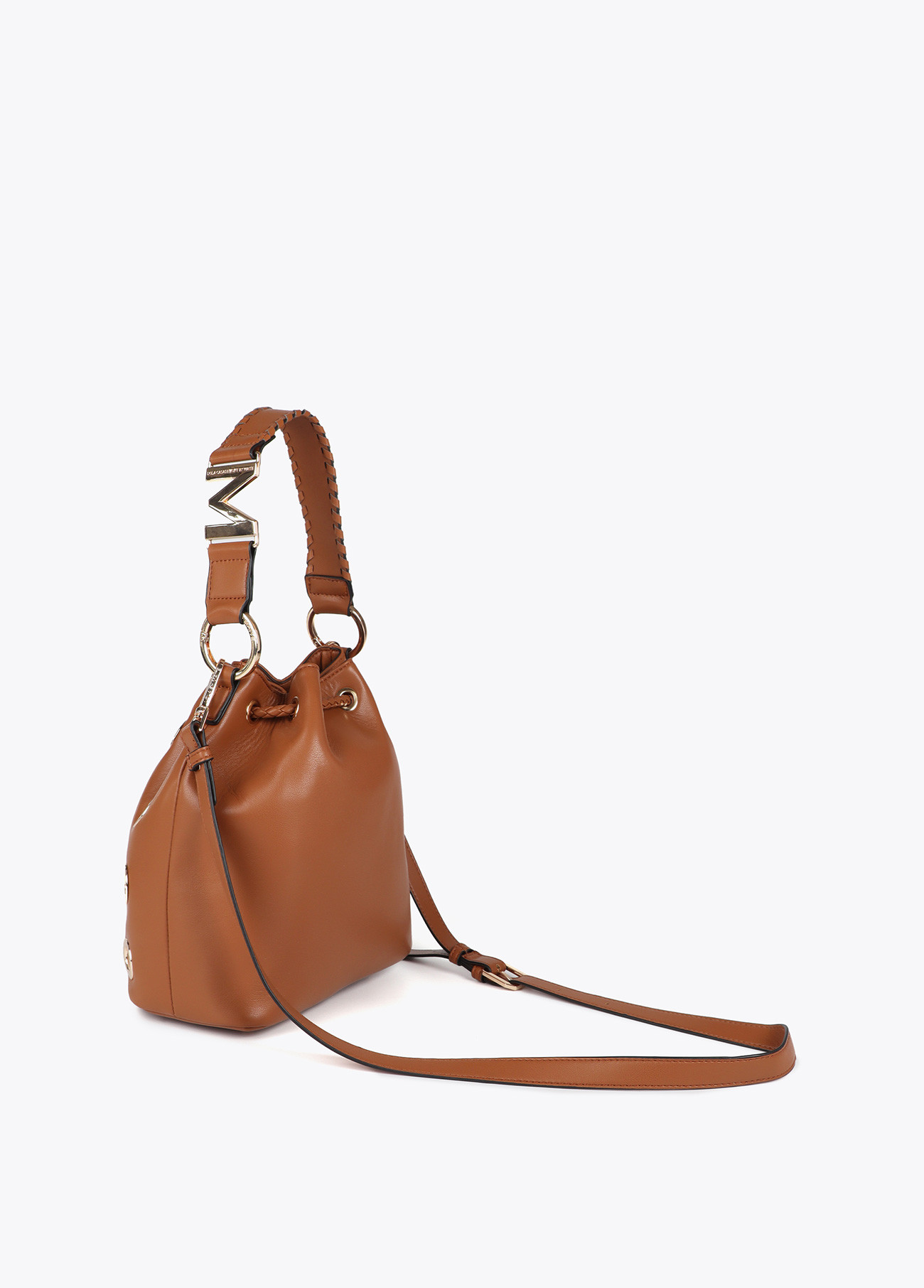 LOLA CASADEMUNT MF2504002 Bolso Judas con Ojales Metalizados Circulares - Imagen 5